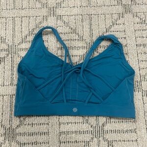 Athleta Blue Sports Bra size L/XL